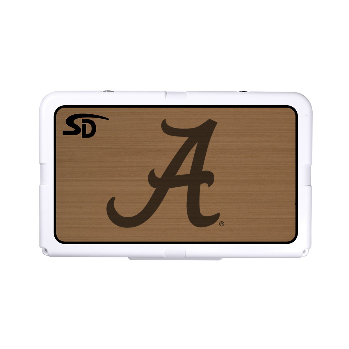 Seadek Collegiate Cooler Pad - RTIC 45 - Mocha / Black, University of Alabama - 57653-80093