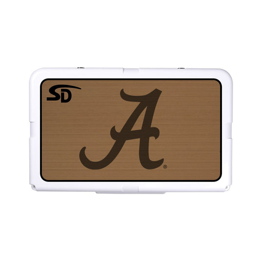 Seadek Collegiate Cooler Pad - RTIC 45 - Mocha / Black, University of Alabama - 57653-80093