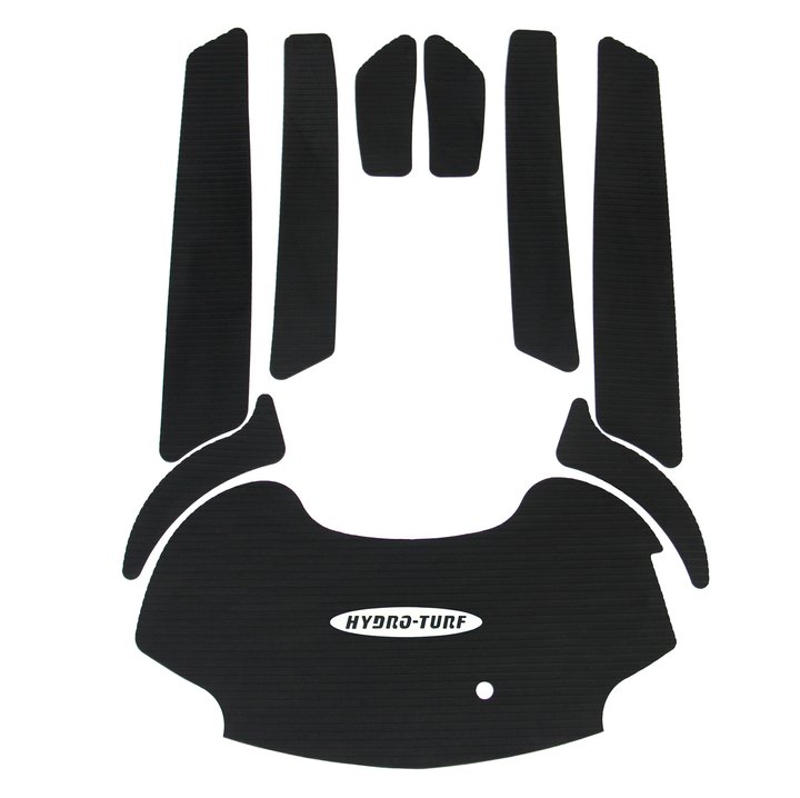 HydroTurf Mats Fx Sho 08-11 Fx Ho 10-11 Fzr Fzs 09-16 HTFX1 Black/Blue Groove 3M