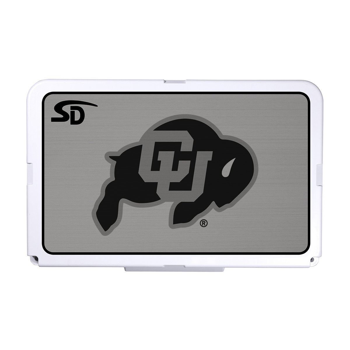 Seadek Collegiate Cooler Pad - RTIC 52 - Storm Gray / Black, University of Colorado - 57669-80066
