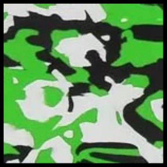 Hydro-turf Sheet 40 X 62 Universal SHT40F LIME GREEN CAMO FLAT SMOOTH