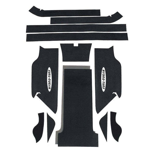 Hydro Turf Mat Kit Yamaha 96-2020 Superjet Freestyle Kit Ht751F Black Goove 3M