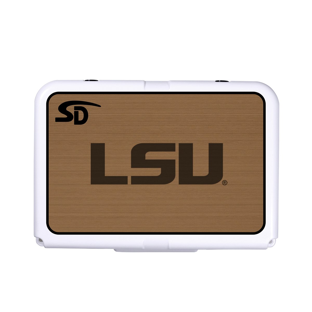 Seadek Collegiate Cooler Pad - RTIC 20 - Mocha / Black, LSU - 57676-80093