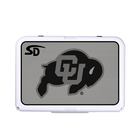Seadek Collegiate Cooler Pad - RTIC 20 - Storm Gray / Black, University of Colorado - 57667-80066