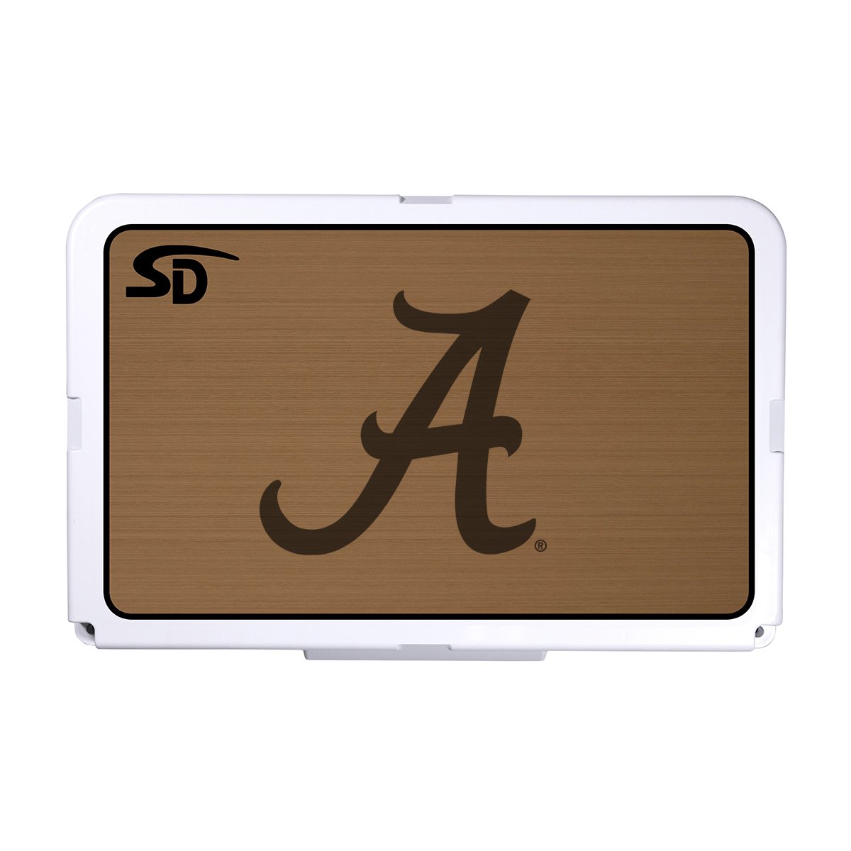 Seadek Collegiate Cooler Pad - RTIC 52 - Mocha / Black, University of Alabama - 57654-80093