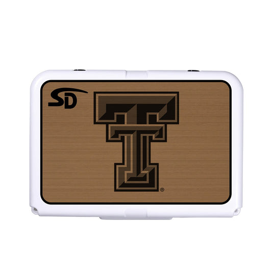 Seadek Collegiate Cooler Pad - RTIC 20 - Mocha / Black, Texas Tech University - 57707-80093