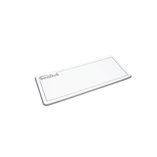 Seadek Dual Density Helm Pad - White / Storm Gray, Small 14 x 36 - 37925-80375