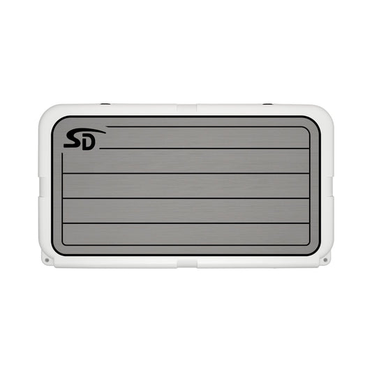 Seadek YETI Tundra 65 Teak Cooler Pad - Storm Gray / Black - 53645-80066