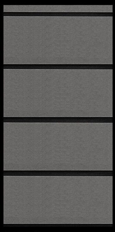 SHT86WG-2T Hydro-turf Sheet 47X86 2-TONE DARK GREY ON BLACK WIDE GROOVE