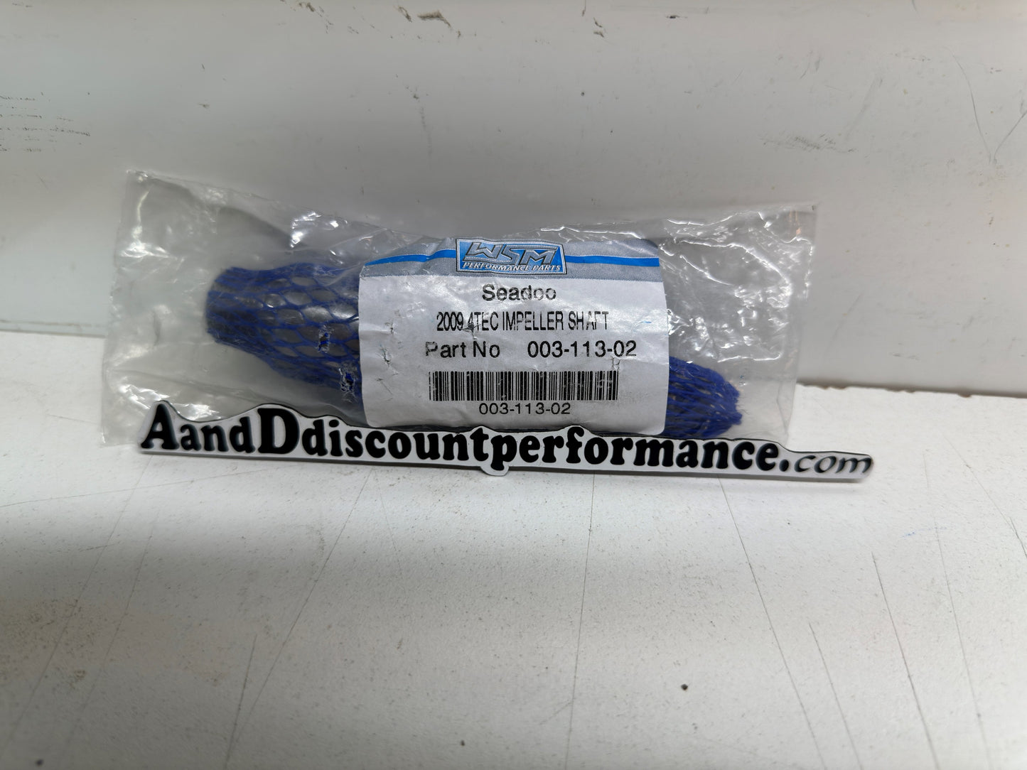 WSM Sea-Doo 1503 Impeller Shaft 003-113-02 - 125mm - OEM # 267000388