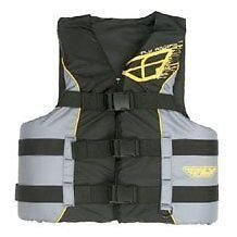 INSTOCK Fly racing life Vest Black/Yellow Small/Medium 221-60451