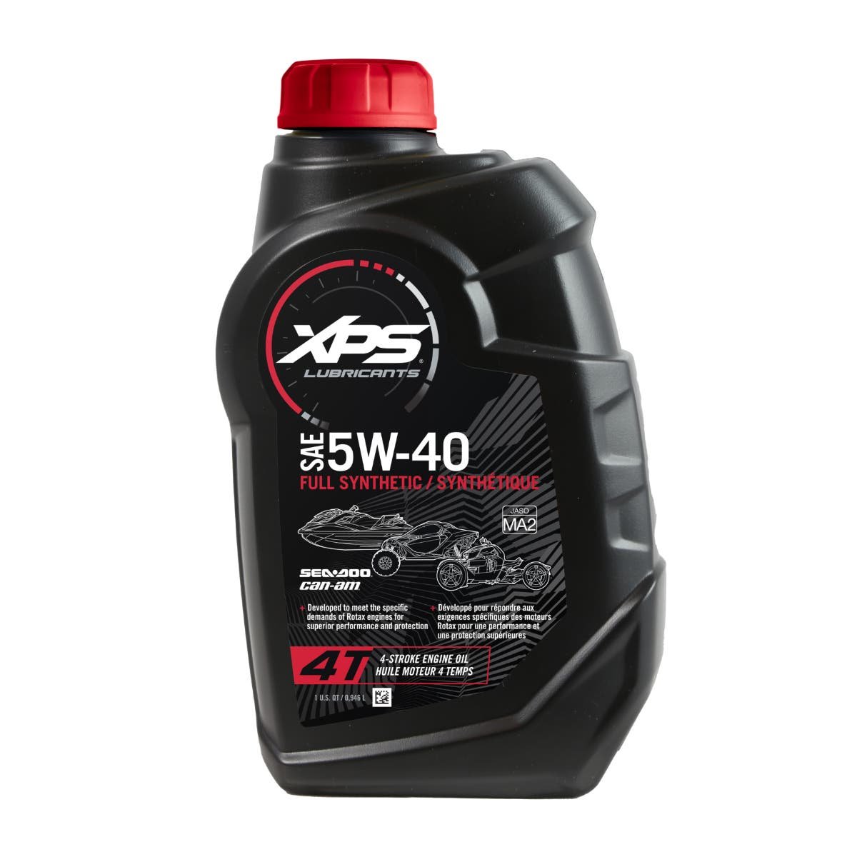 INSTOCK Seadoo BRP XPS 1-quart 4T 5W-40 Synthetic Oil - 9779492