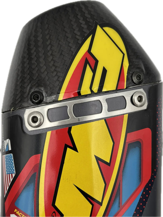 FMF Offroad Factory 4.1 End Caps CARBON CAP 4.1 NEW STYLE End Cap  - 040693