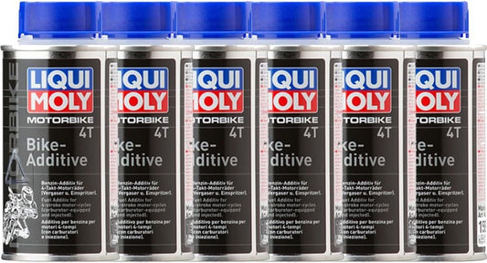 INSTOCK 6 LIQUI MOLY MOTORCYCLE 4T BIKE-ADDITIVE Fuel Injection System Cleaner - 20048