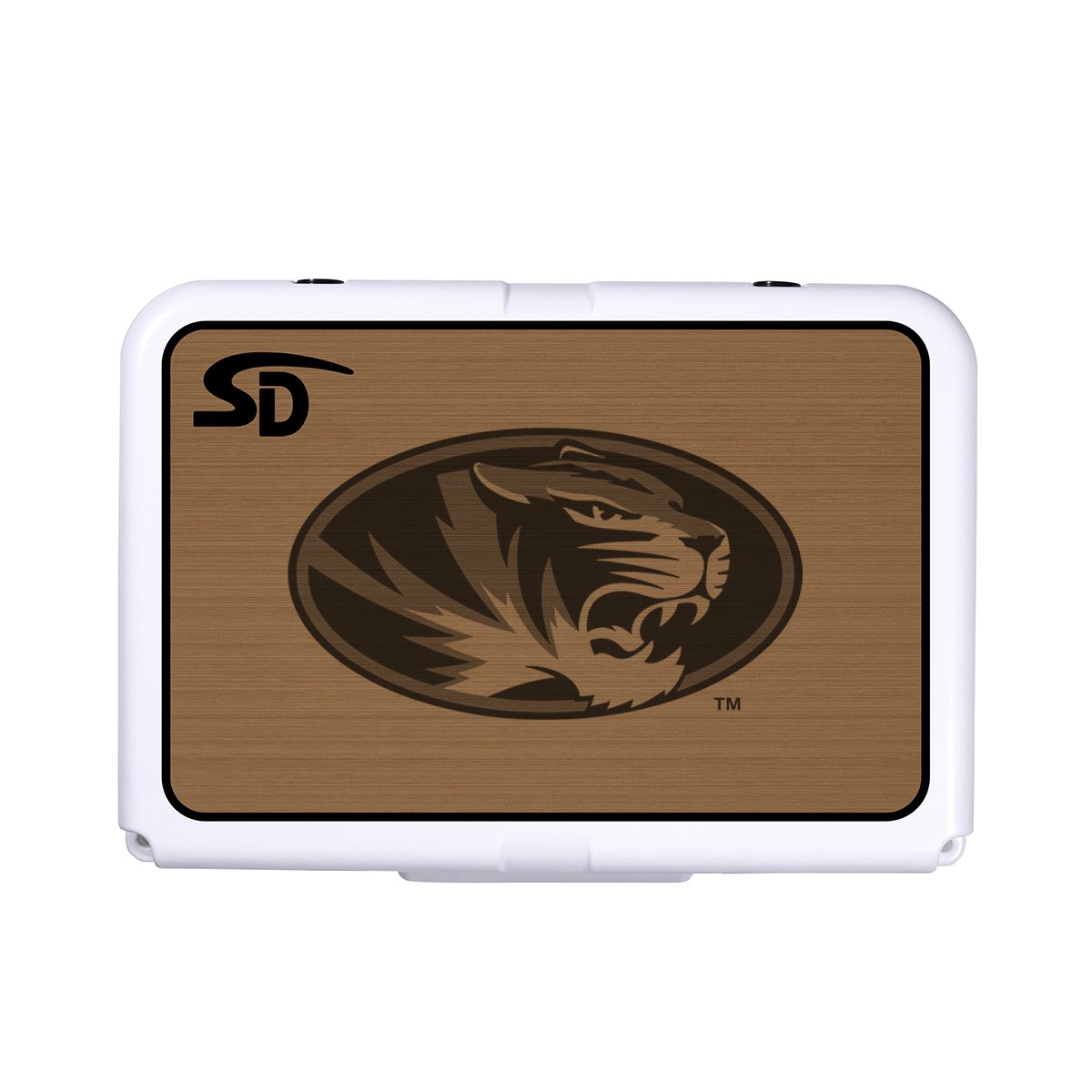 Seadek Collegiate Cooler Pad - RTIC 20 - Mocha / Black, University of Missouri - 58859-80093