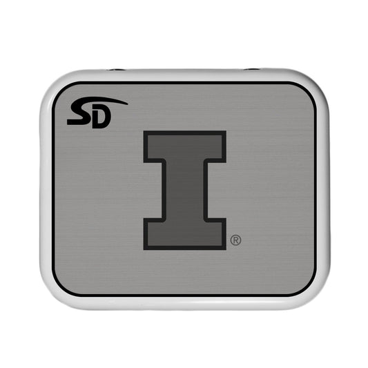 Seadek Collegiate Cooler Pad - YETI Roadie 24 - Storm Gray / Black, University of Illinois - 58754-80066