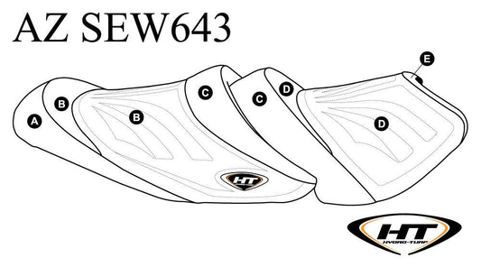 Seat Cover for Kawasaki STX 160XL (20)